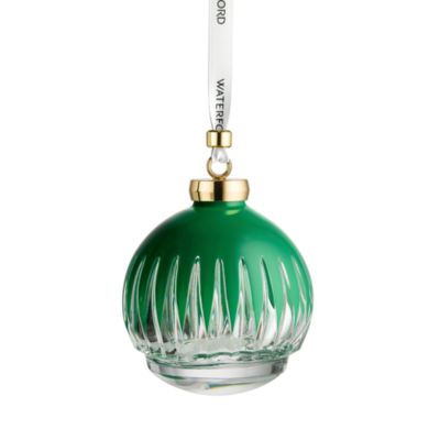 Green New Year Firework Bauble