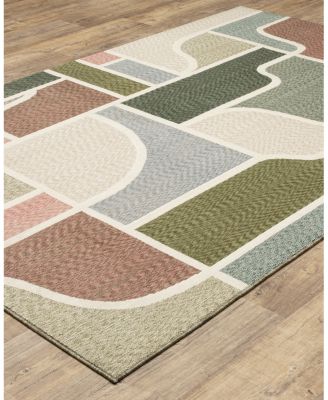 Oriental Weavers TISDELL TIS02 Area Rug 9'10"x12'8"