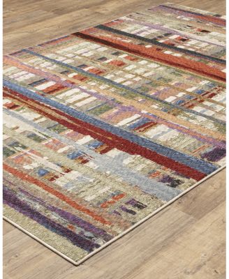 Oriental Weavers TISDELL TIS08 Runner Area Rug 2'3"x7'6"