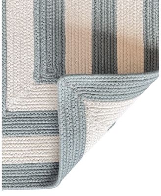 Capel Timeless Indoor/Outdoor 0160Q Concentric Area Rug 5'0"x8'0"