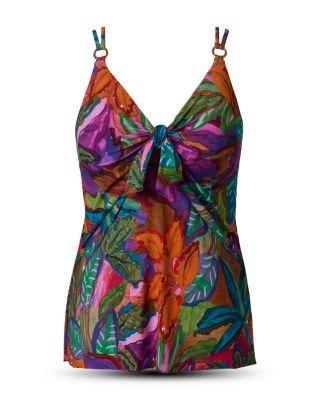 Cactus Flower Akikio Tankini Top