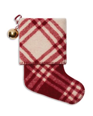 Check Wool Stocking