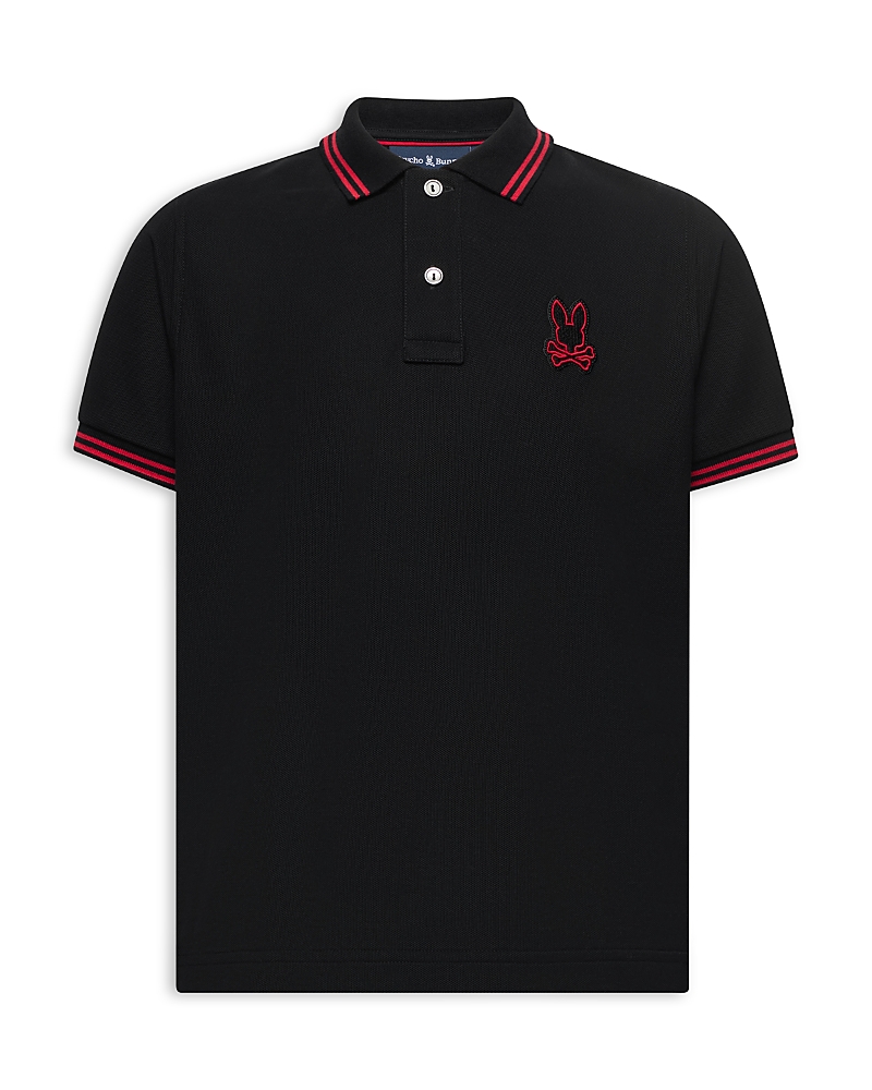 Psycho Bunny Boys' Sayer Pique Polo - Little Kid, Big Kid