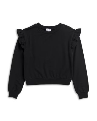 Girls' Supersoft Ruffled Sweatshirt - Big Kid