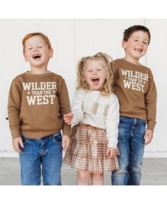 Boys' Wilder Than The West Sweatshirt - Baby