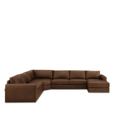 Greyson 4-Piece Leather Sectional