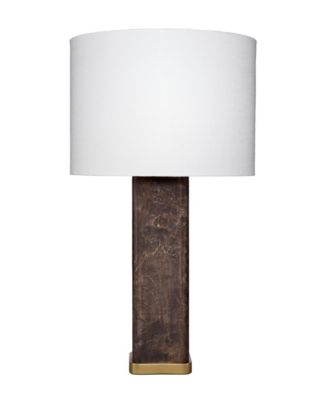  Preston Table Lamp, Burl Wood