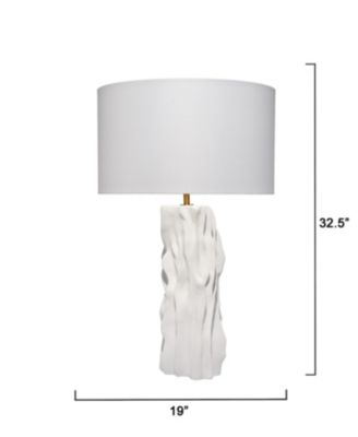  Sweetwood Table Lamp in White