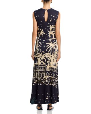 Cardinal Direction Maxi Dress