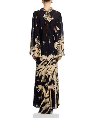 Primera Vez Silk Maxi Dress