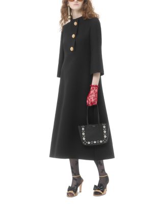 Nellc&amp;ocirc;te VLogo Mini Shopping Tote Bag in Leather