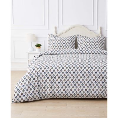 Sumita Floral Percale Duvet Cover Set
