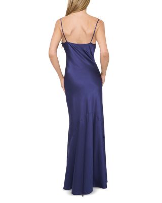 Cowlneck Strap Dress