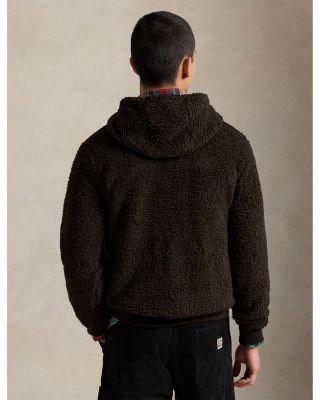 Polo Bear Pile Fleece Hoodie