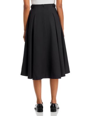 Biker Tab Waist Skirt