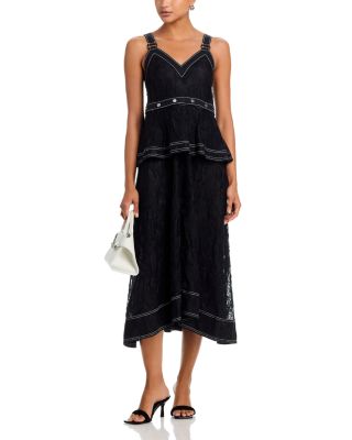 Floral Dimensional Lace Dress