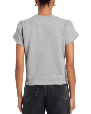 French Terry Tulip Sleeve Top