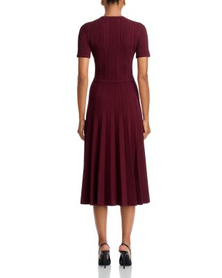 Cable Knit Midi Dress