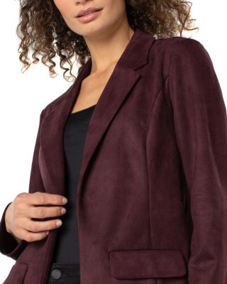 Open Front Boyfriend Blazer
