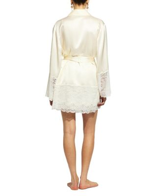 Silk Lace Robe