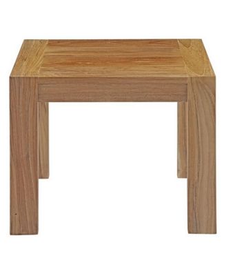 Upland Outdoor Patio Wood Side Table
