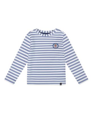 Boys' Super Soft Long Sleeve Striped Jersey T-Shirt - Little Kid, Big Kid