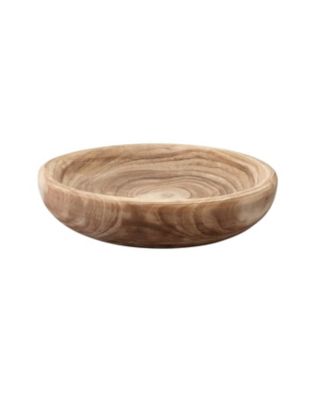 Laurel Wooden Decorative Bowl, Small