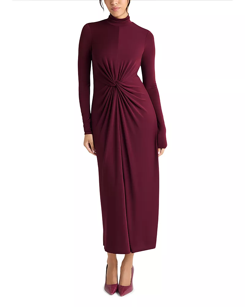 Cinq a Sept Tovianna Mock Neck Dress