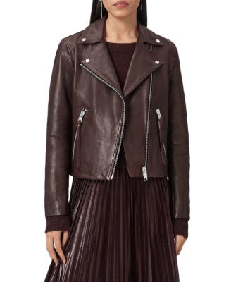 ALLSAINTS - Dalby Leather Biker Jacket