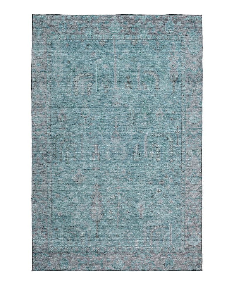 Dalyn Rug Company Solace Washable Sl11 Area Rug 9'0 X 12'0 In Blue