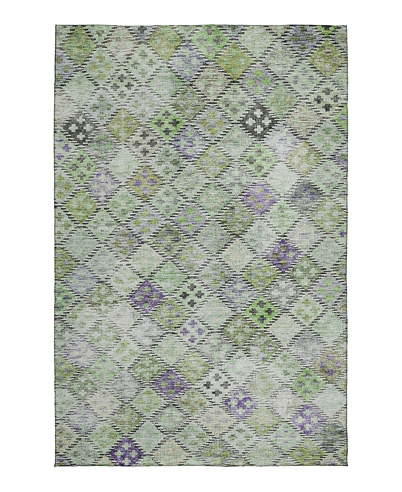 Dalyn Rug Company Solace Washable Sl6 Area Rug 3'0 X 5'0 In Green
