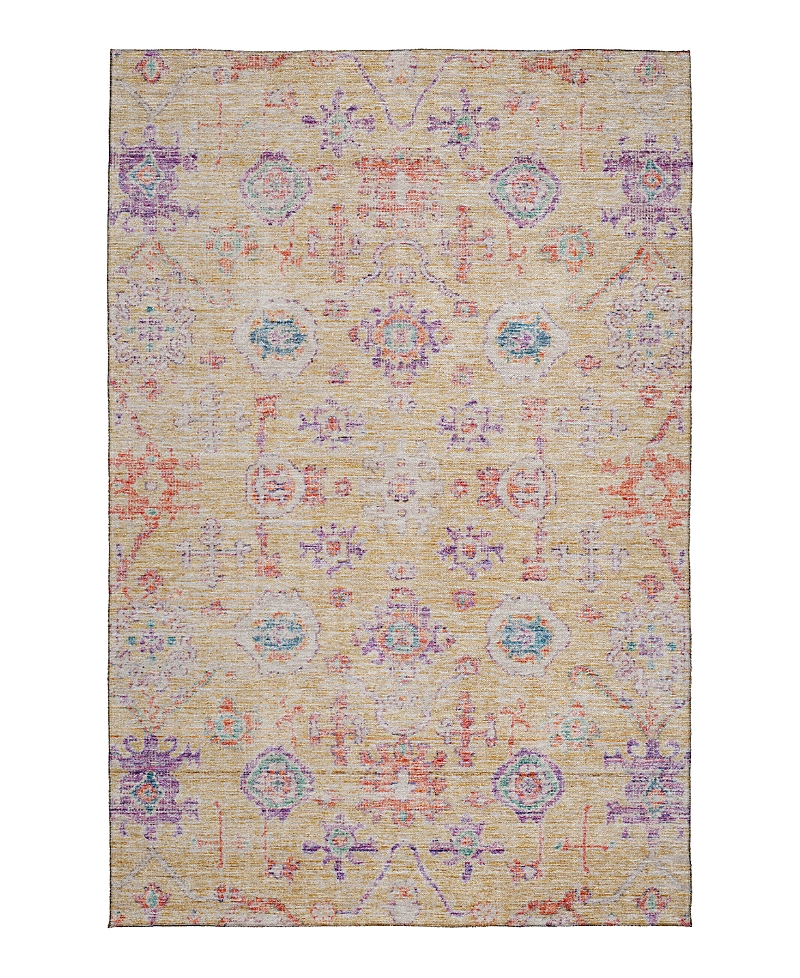 Dalyn Rug Company Solace Washable Sl10 Area Rug 5'0 X 7'6 In Orange