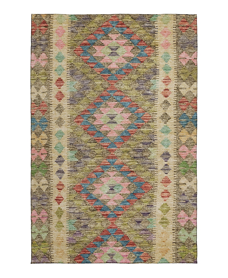Dalyn Rug Company Solace Washable Sl13 Area Rug 5'0 X 7'6 In Green