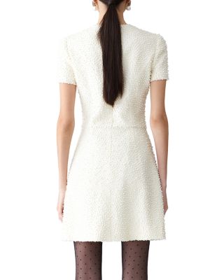 Embellished Short Sleeve Dress