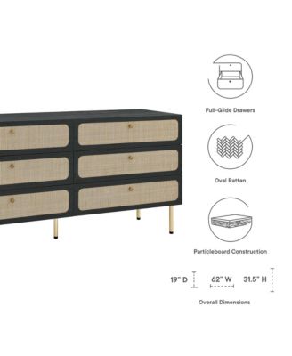 Chaucer 6-Drawer Dresser