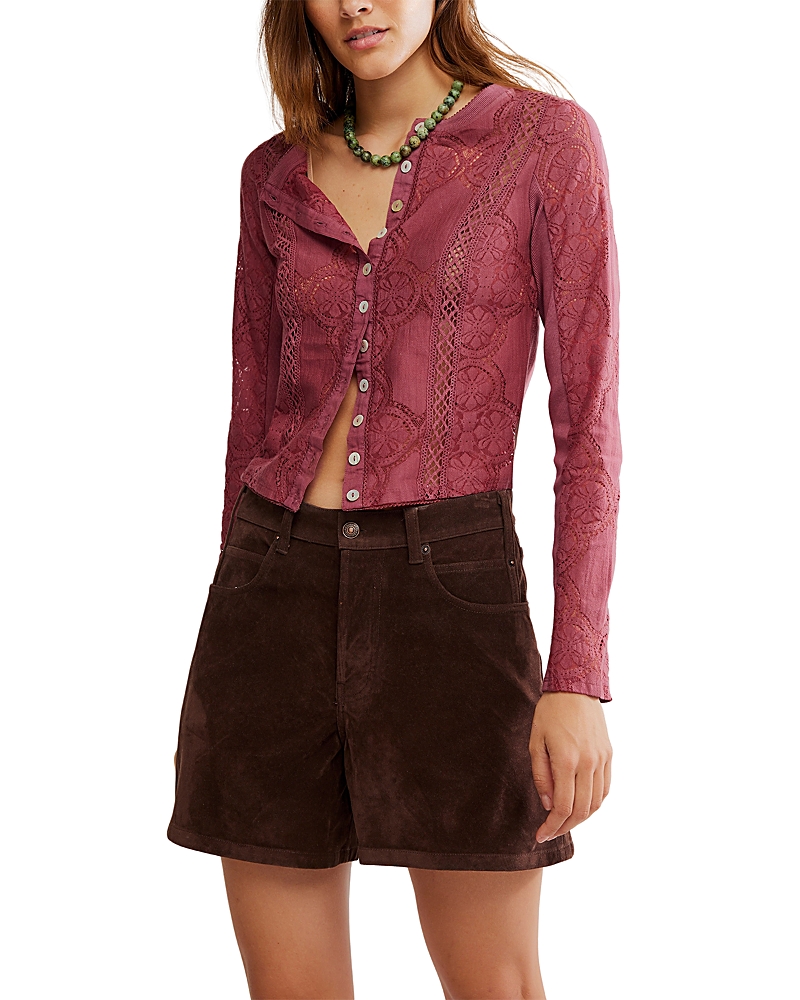 Free People Jae Lace Blouse