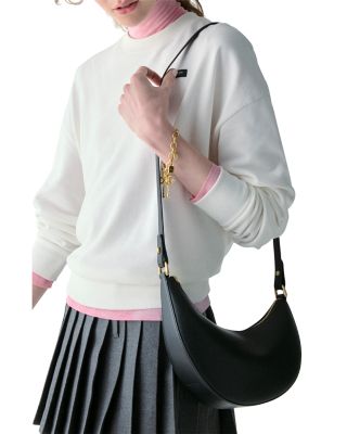 Duo Pebbled Leather Crossbody