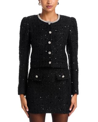 Chiara Embellished Tweed Jacket