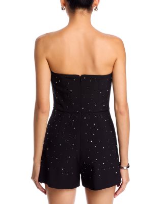 Estella Crystal Crepe Romper