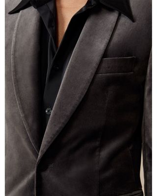 Mount Velvet Tailored Fit Shawl Blazer