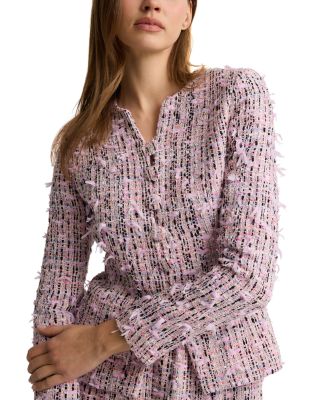 Eyelash Tweed Jacket