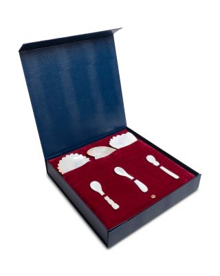 Mother of Pearl Caviar Serving Gift Set