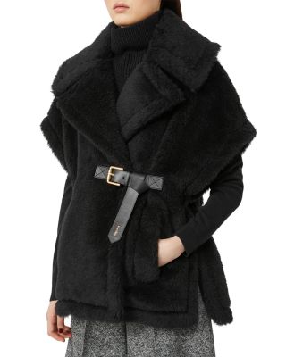 Newabavo1 Alpaca Wool & Silk Cape Coat