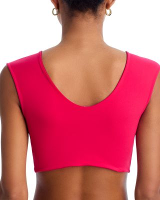 Hattie Reversible Crop Bikini Top