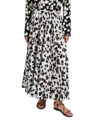 Runa Floral Print Maxi Skirt