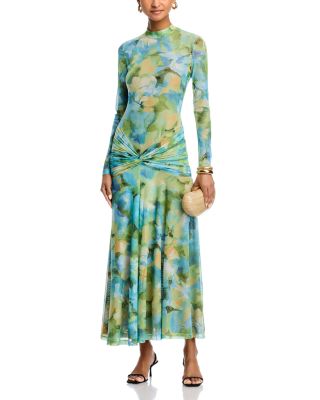 Lea Floral Mesh Dress