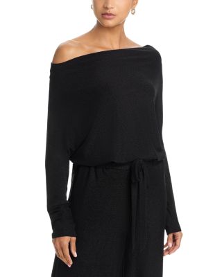 The Anywhere Metallic Threaded Top