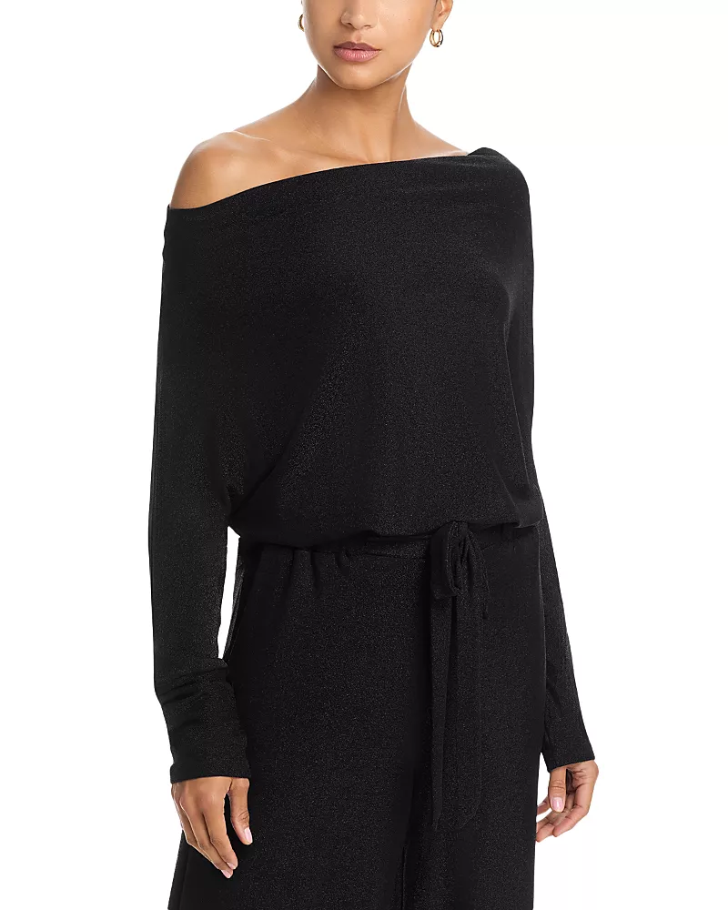 Six Fifty The Anywhere Metallic Threaded Top