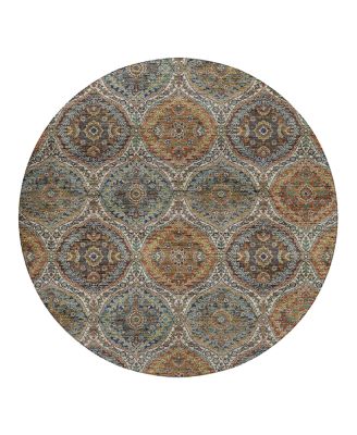 Dalyn Rug Company Silk Road SR12 Round Area Rug, 8'0"x8'0"
