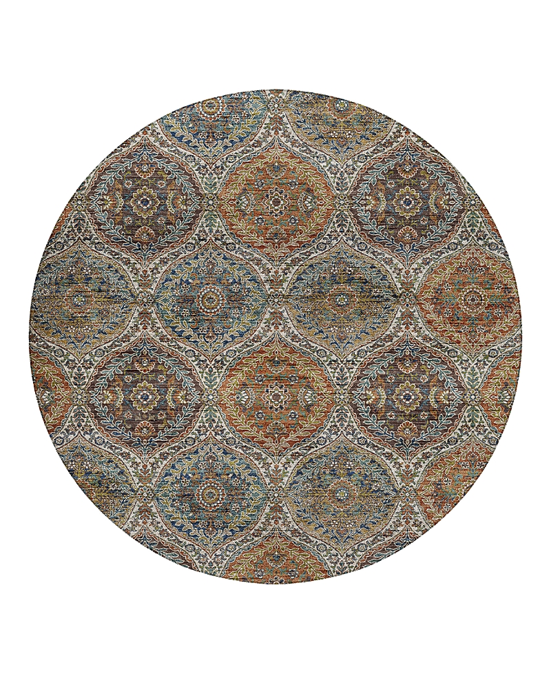 Dalyn Rug Company Silk Road Sr12 Round Area Rug, 8'0x8'0 In Multi